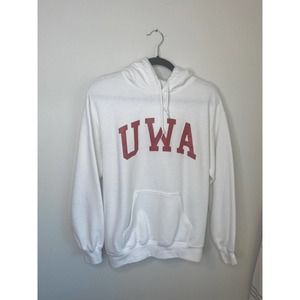 University of West Alabama White Hoodie-Small